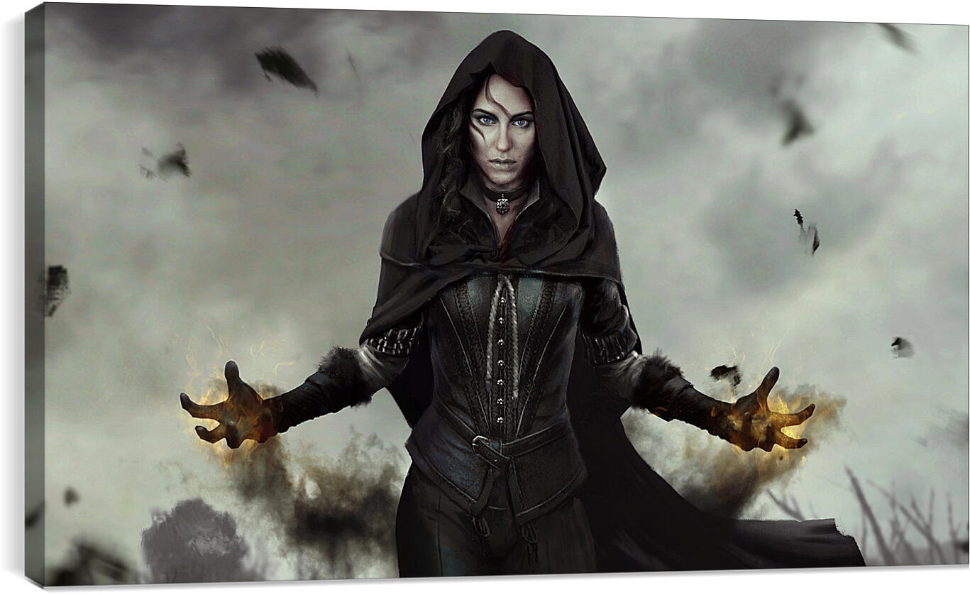 Постер и плакат - The Witcher 3 (Ведьмак), Йеннифер из Венгерберга