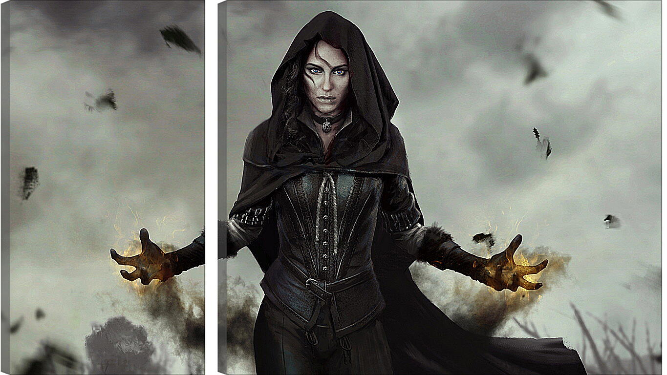 Модульная картина - The Witcher 3 (Ведьмак), Йеннифер из Венгерберга