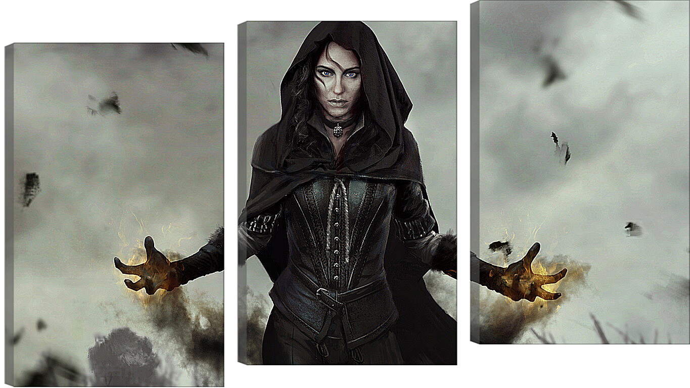 Модульная картина - The Witcher 3 (Ведьмак), Йеннифер из Венгерберга