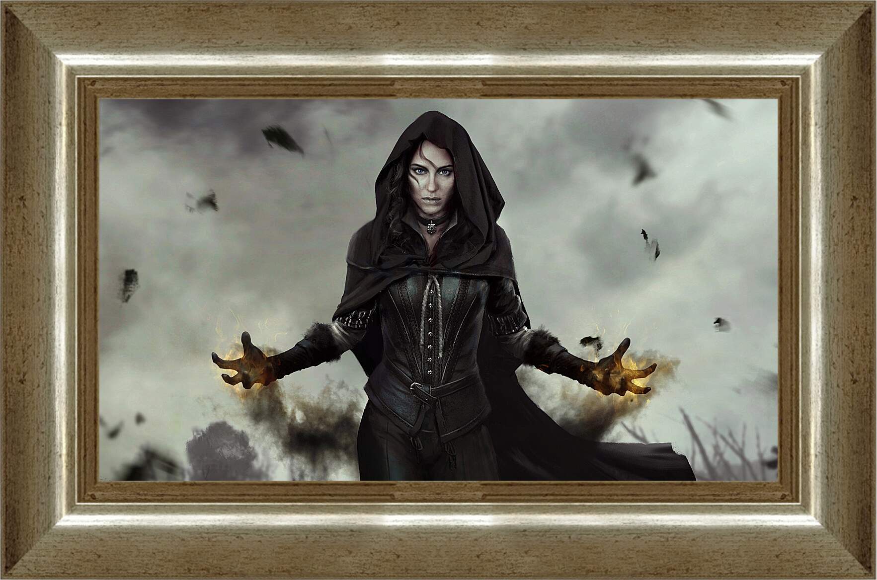 Картина в раме - The Witcher 3 (Ведьмак), Йеннифер из Венгерберга