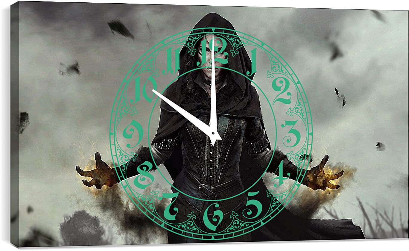 Часы картина - The Witcher 3 (Ведьмак), Йеннифер из Венгерберга