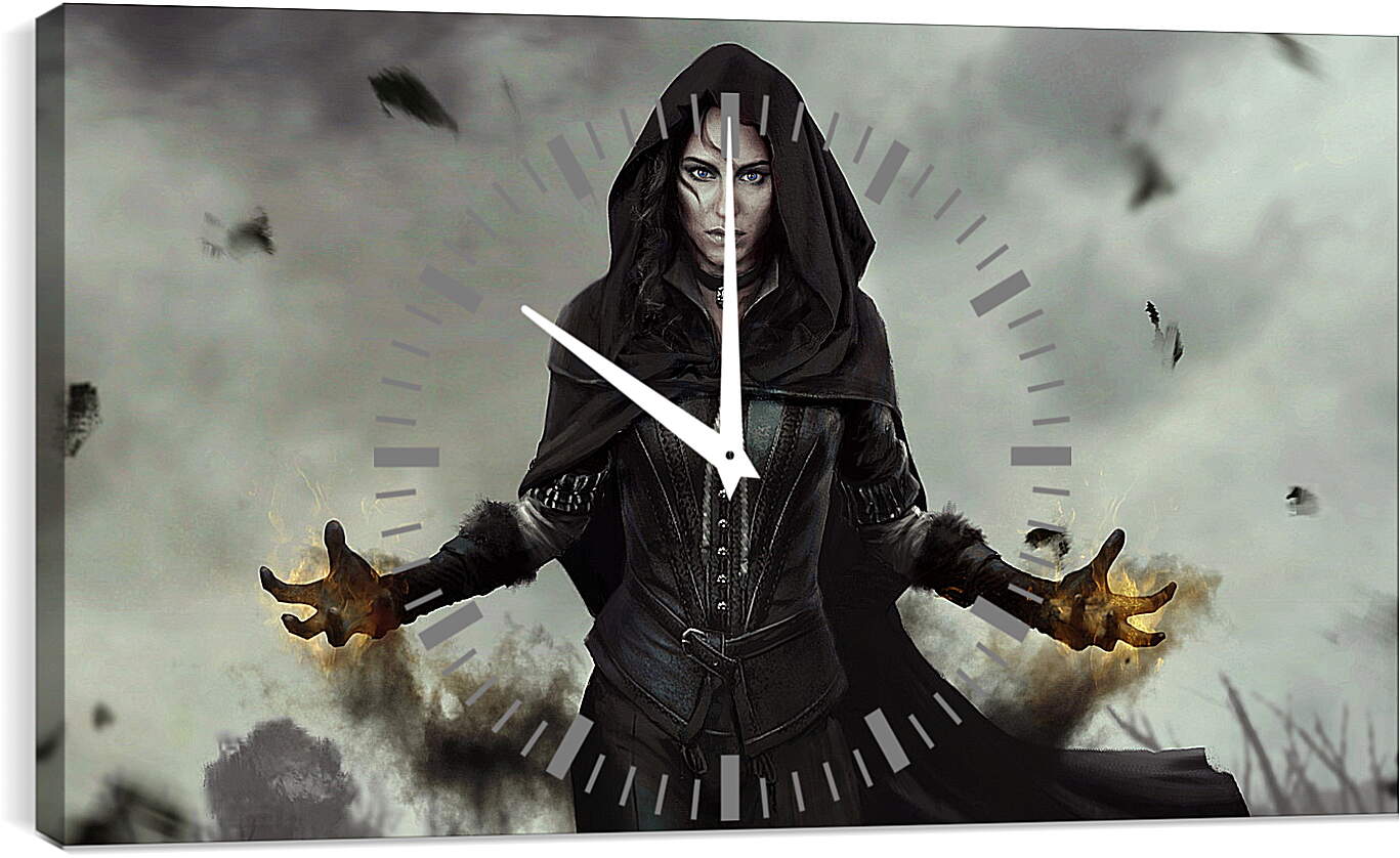 Часы картина - The Witcher 3 (Ведьмак), Йеннифер из Венгерберга