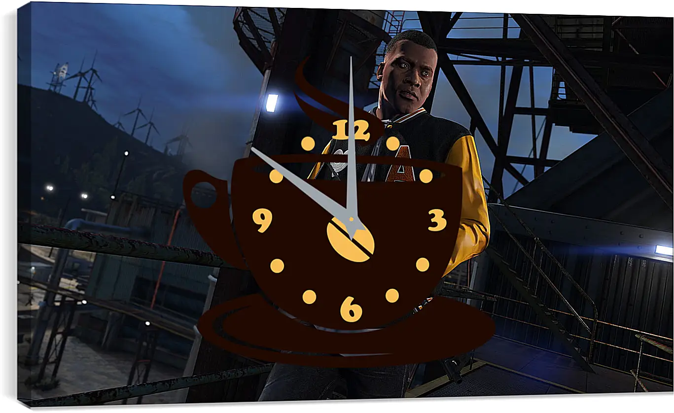 Часы картина - Grand Theft Auto V
