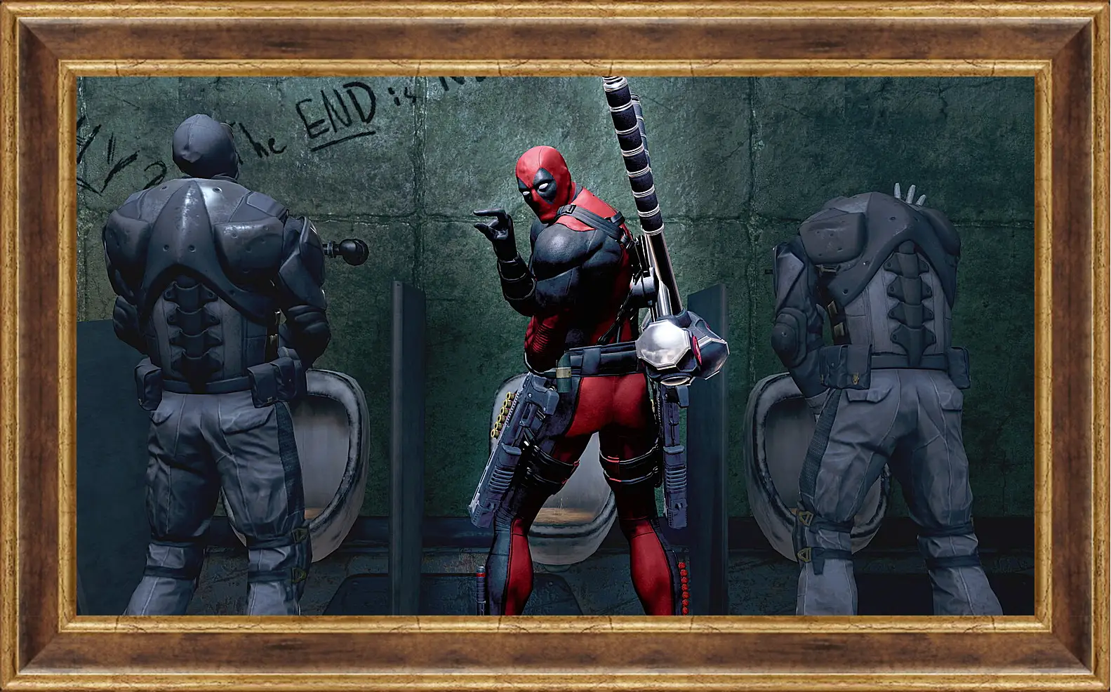 Картина в раме - Deadpool
