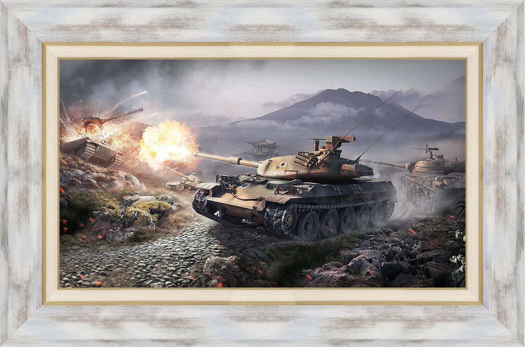 Картина в раме - World Of Tanks