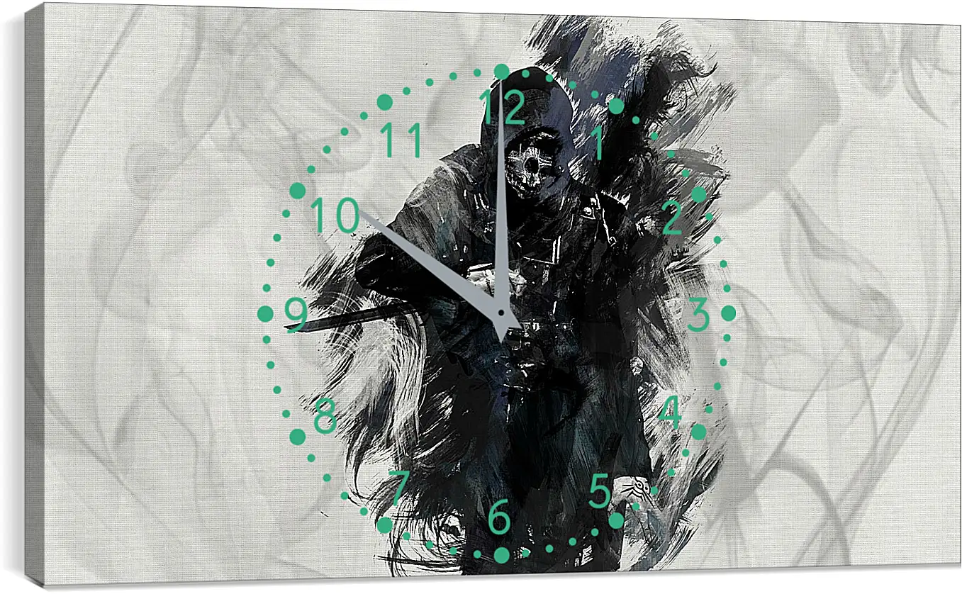 Часы картина - Dishonored
