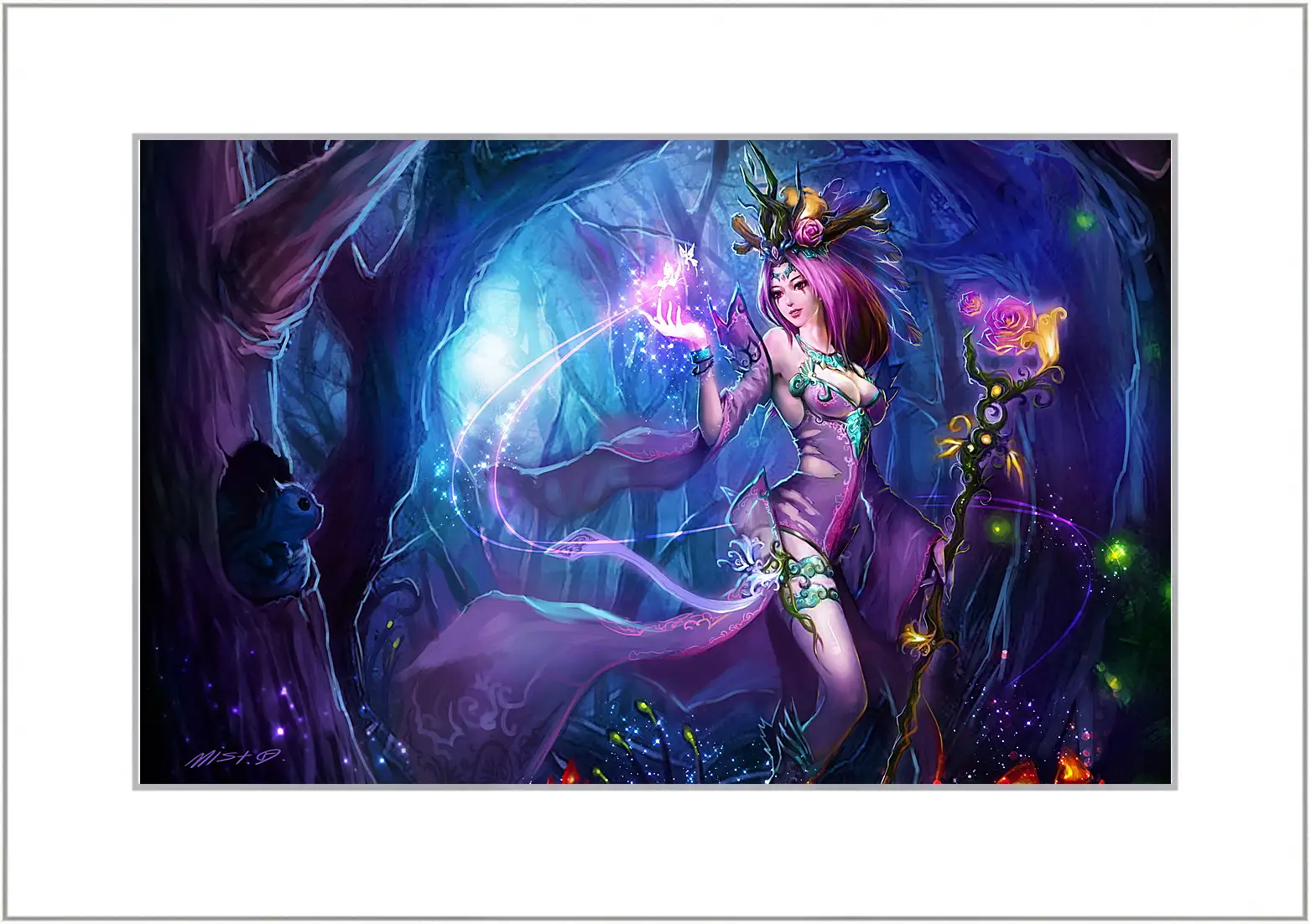 Картина в раме - League Of Legends
