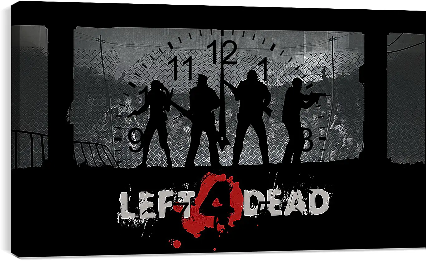 Часы картина - Left 4 Dead
