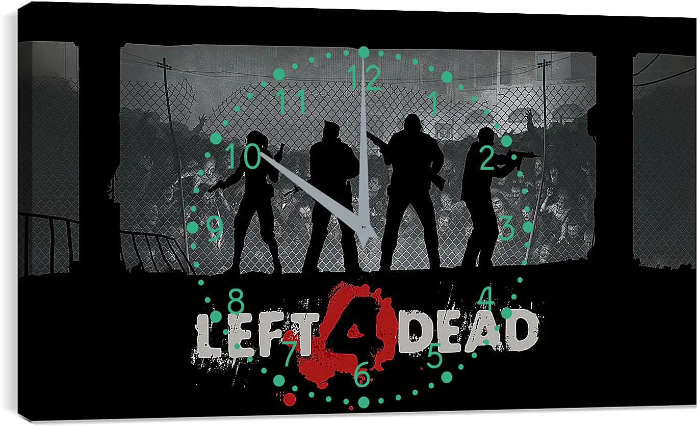 Часы картина - Left 4 Dead
