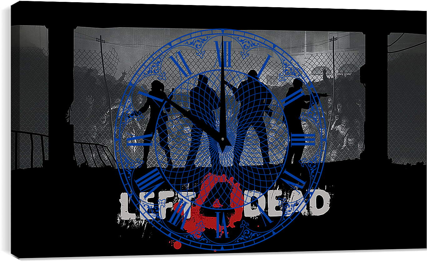 Часы картина - Left 4 Dead
