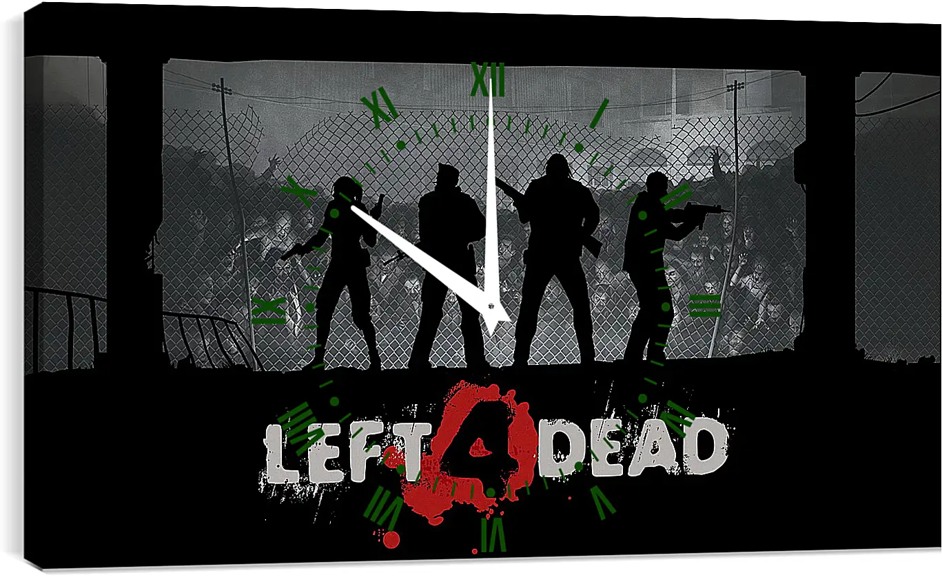 Часы картина - Left 4 Dead
