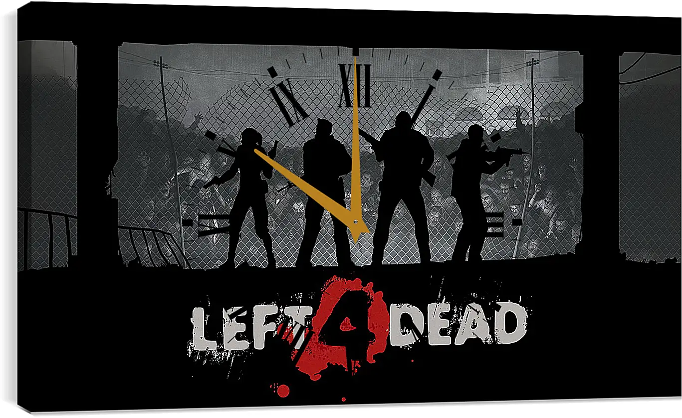 Часы картина - Left 4 Dead
