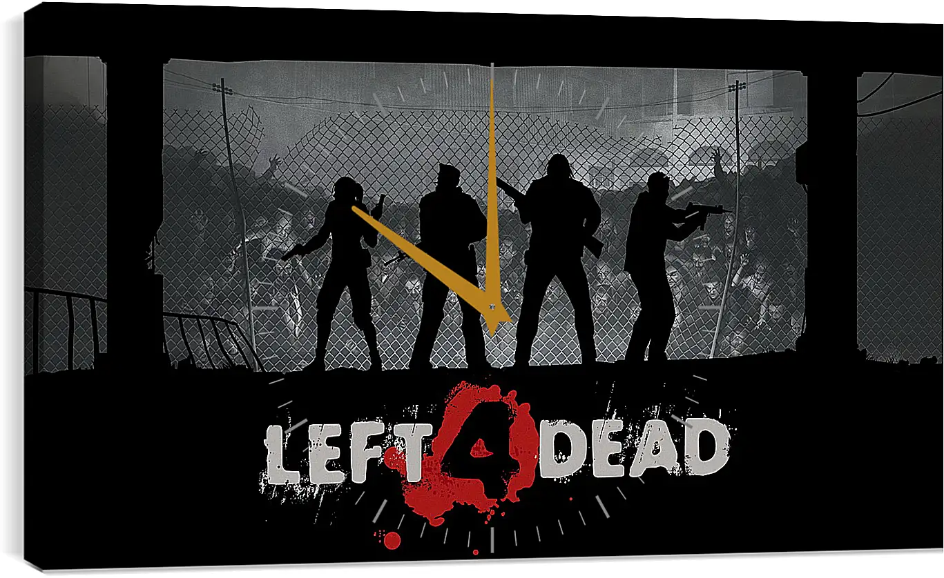 Часы картина - Left 4 Dead
