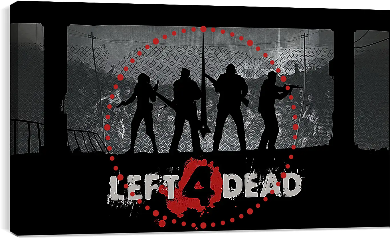 Часы картина - Left 4 Dead
