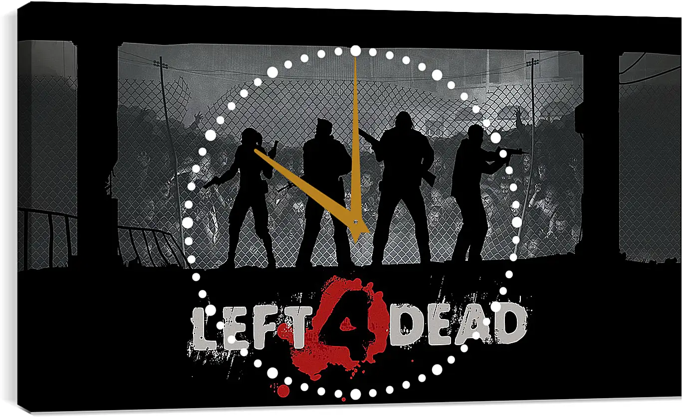 Часы картина - Left 4 Dead
