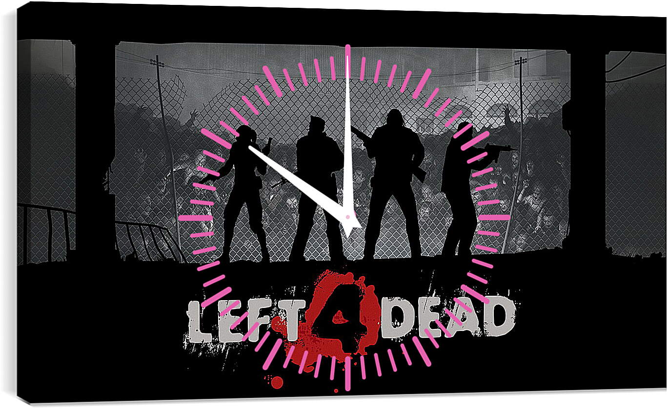 Часы картина - Left 4 Dead
