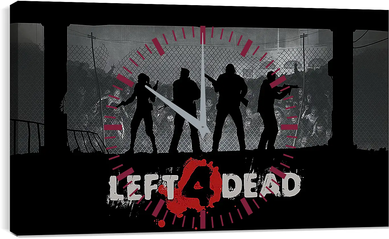 Часы картина - Left 4 Dead
