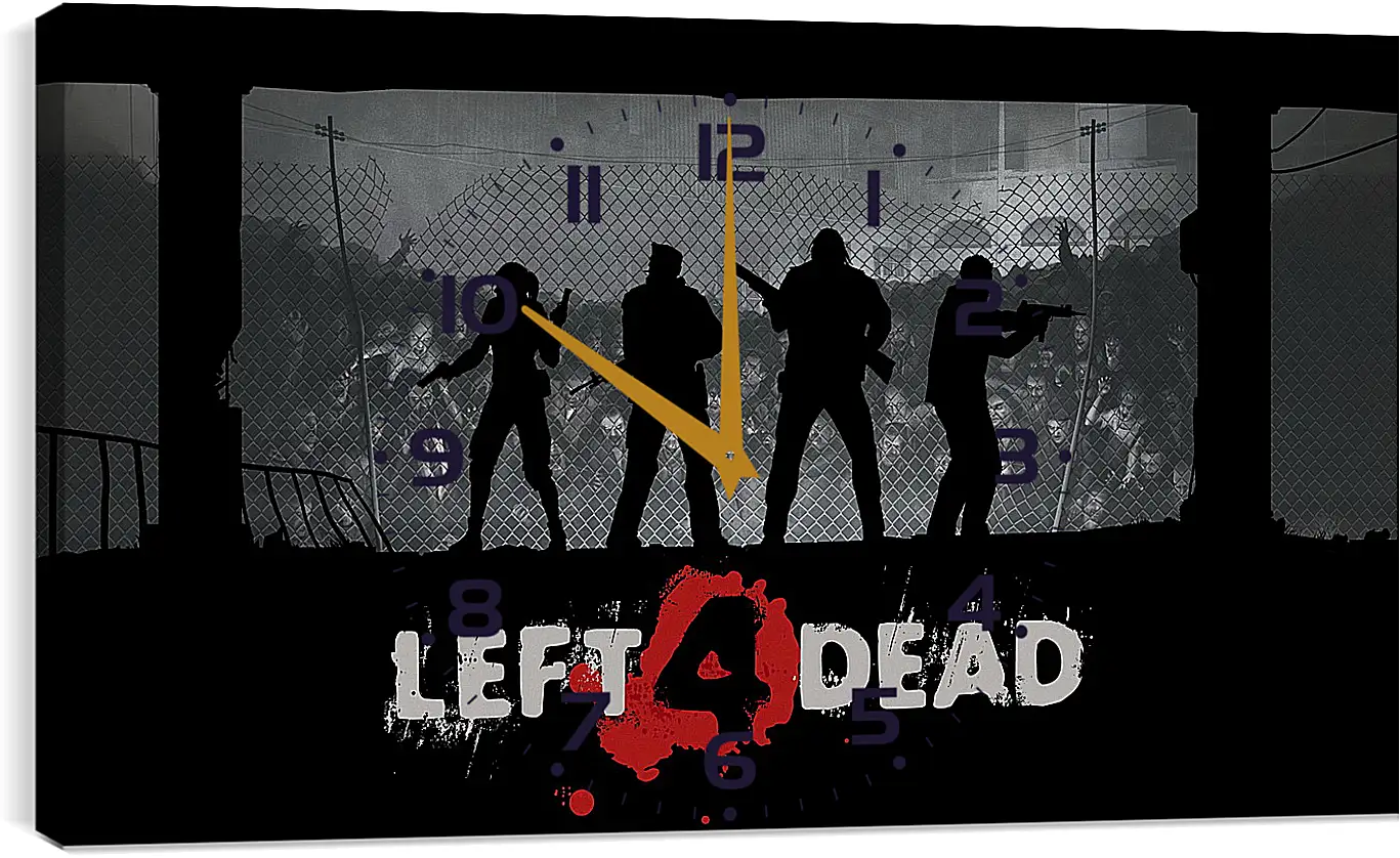 Часы картина - Left 4 Dead
