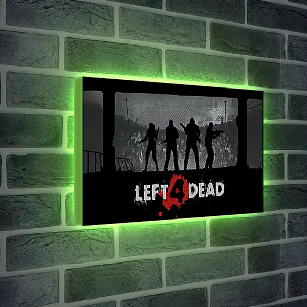 Лайтбокс световая панель - Left 4 Dead
