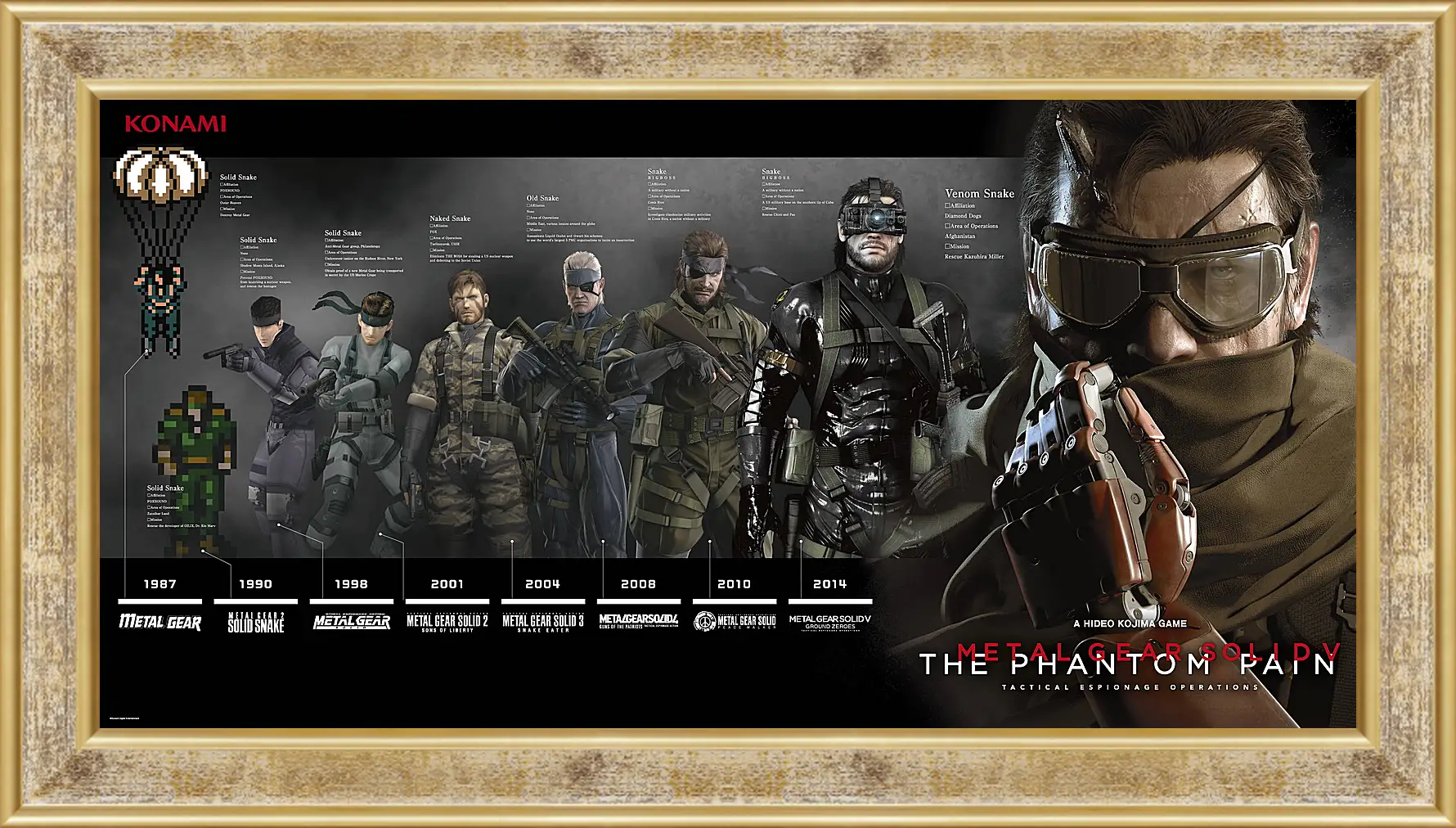 Картина в раме - Metal Gear Solid V: The Phantom Pain
