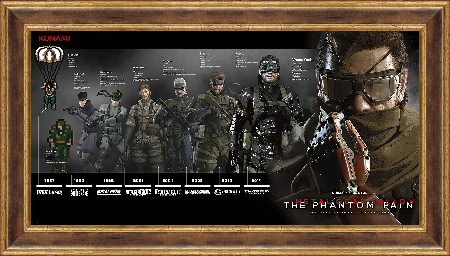 Картина в раме - Metal Gear Solid V: The Phantom Pain
