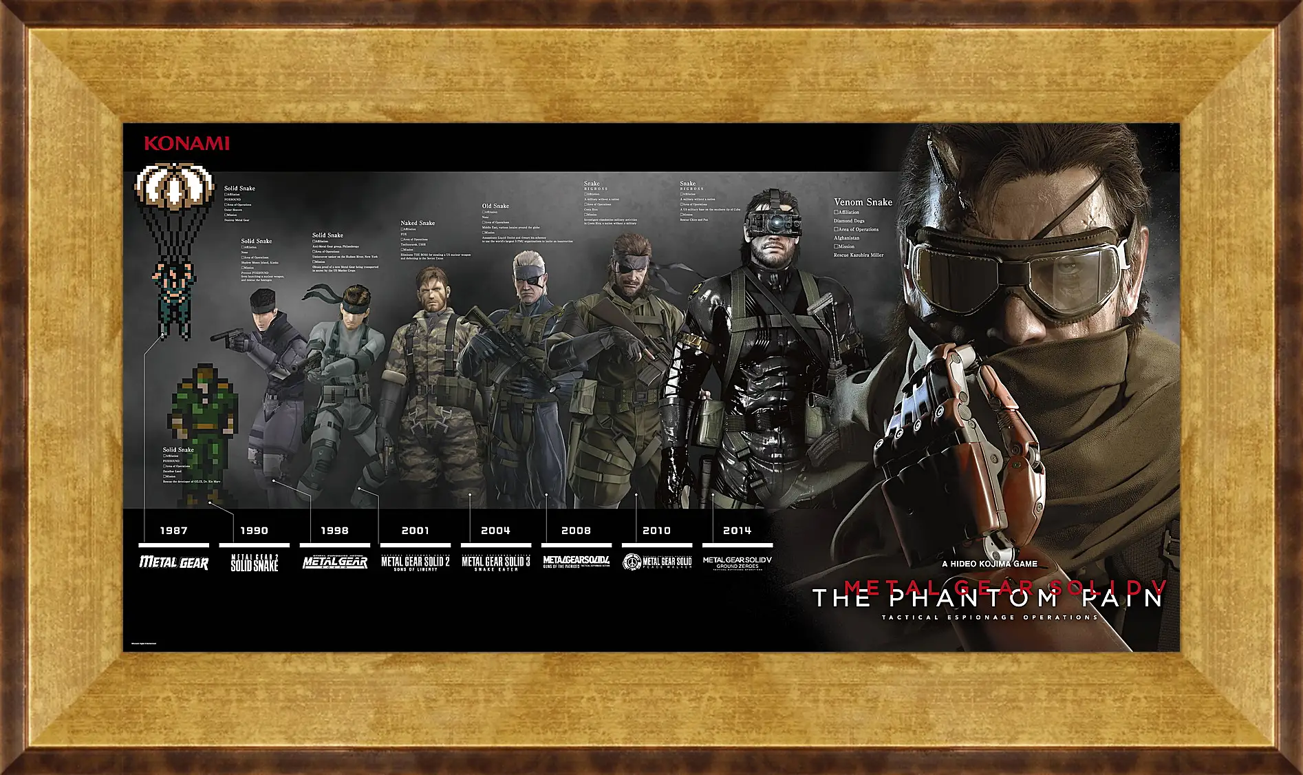 Картина в раме - Metal Gear Solid V: The Phantom Pain
