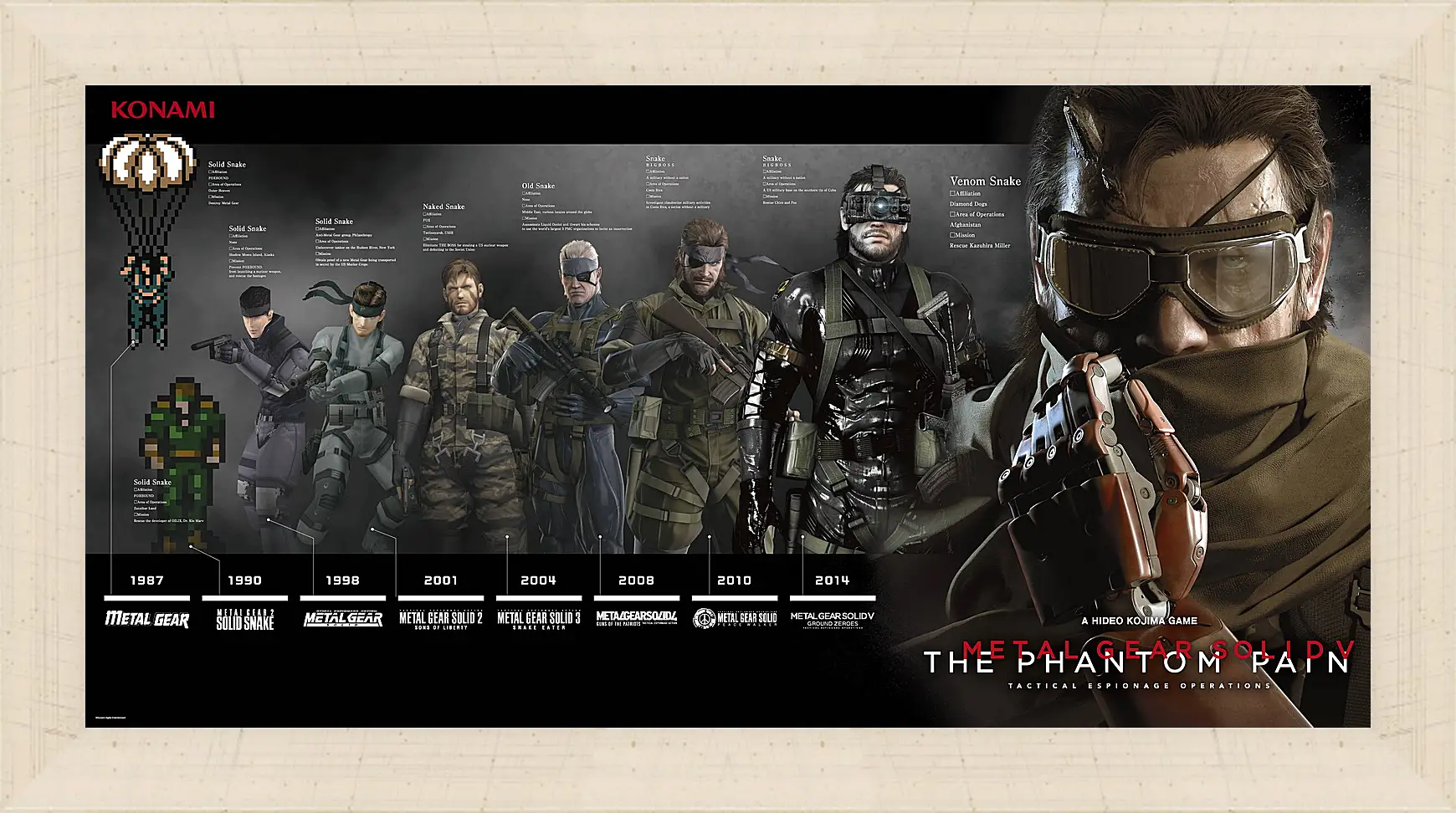 Картина в раме - Metal Gear Solid V: The Phantom Pain
