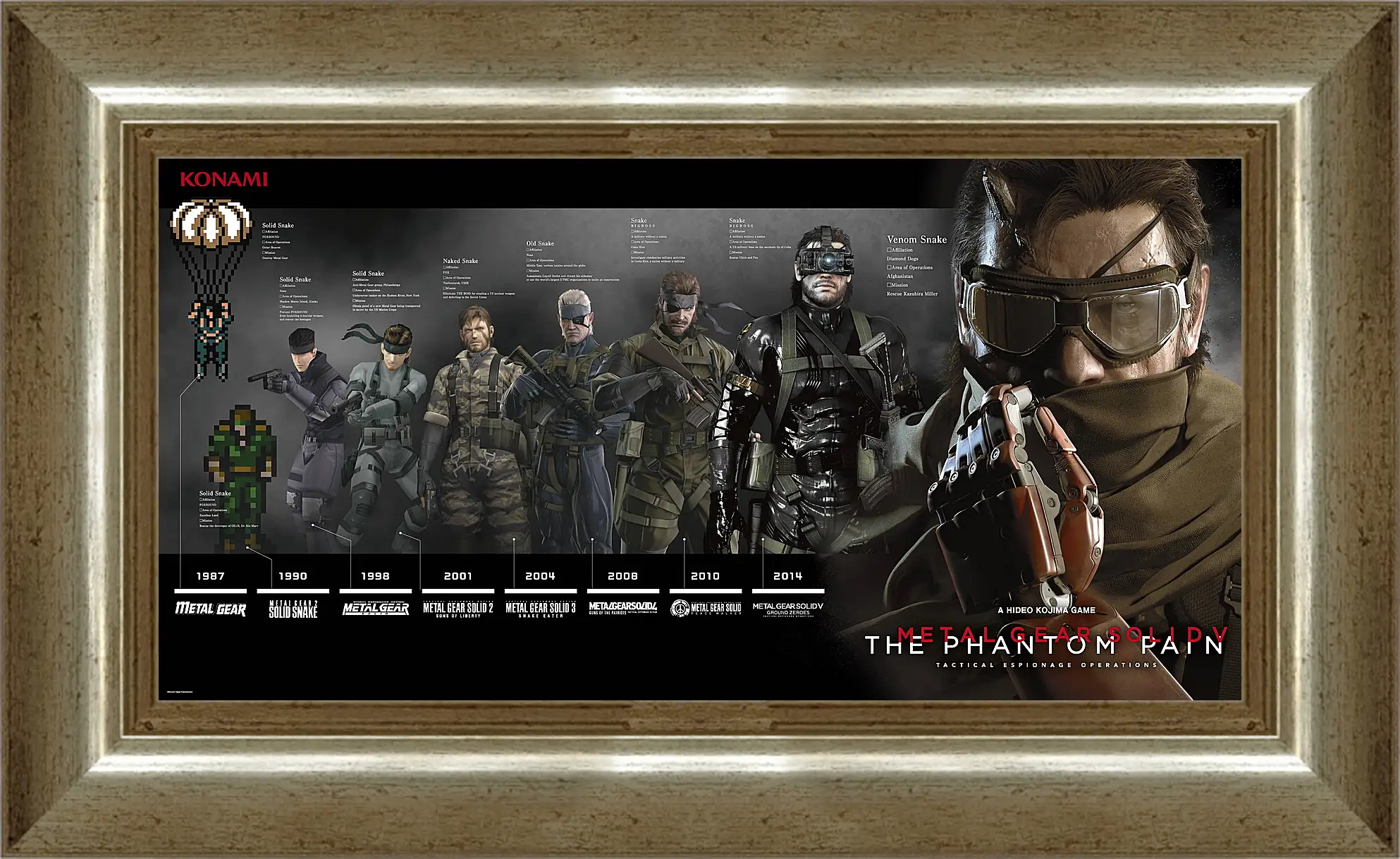 Картина в раме - Metal Gear Solid V: The Phantom Pain
