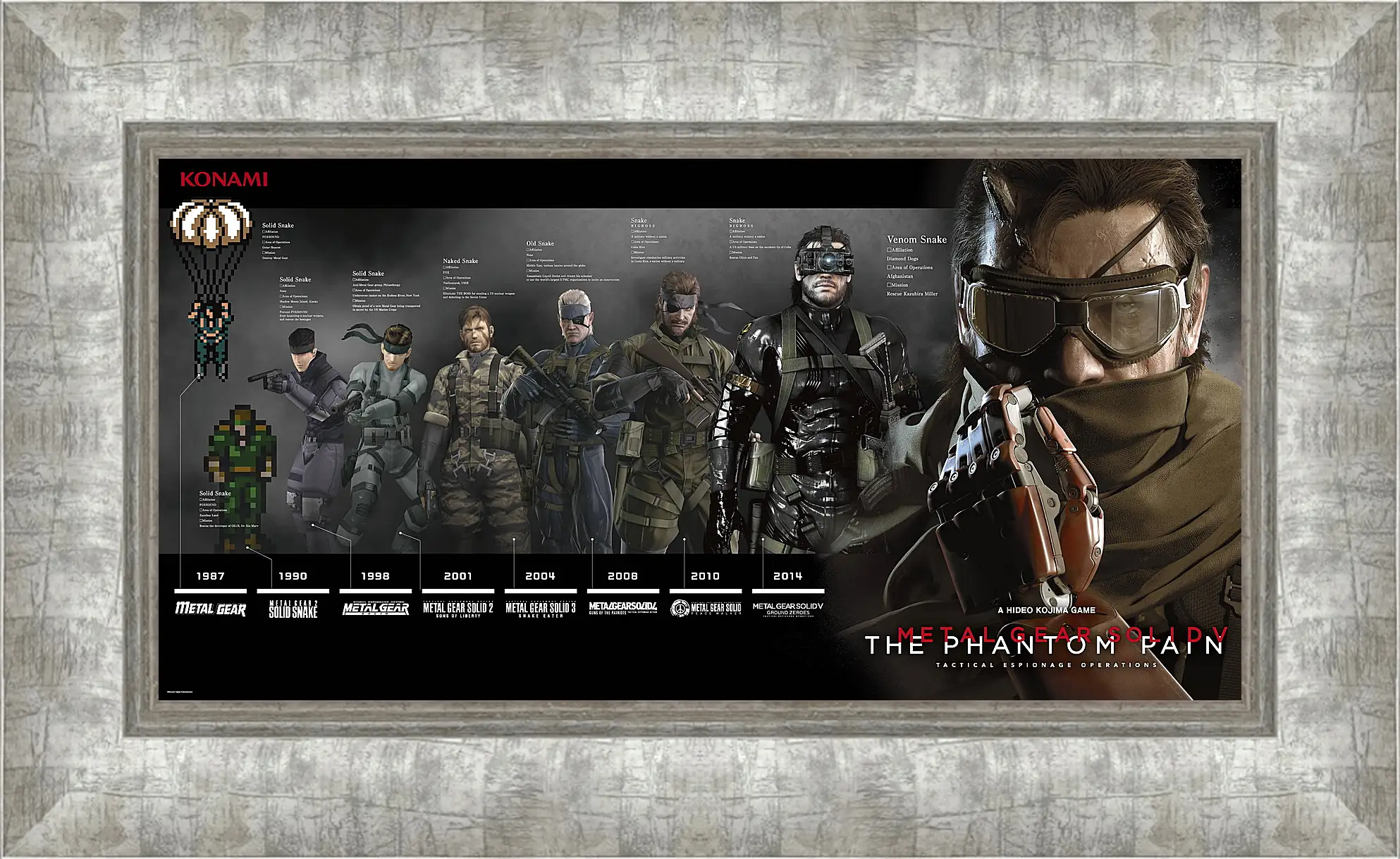 Картина в раме - Metal Gear Solid V: The Phantom Pain
