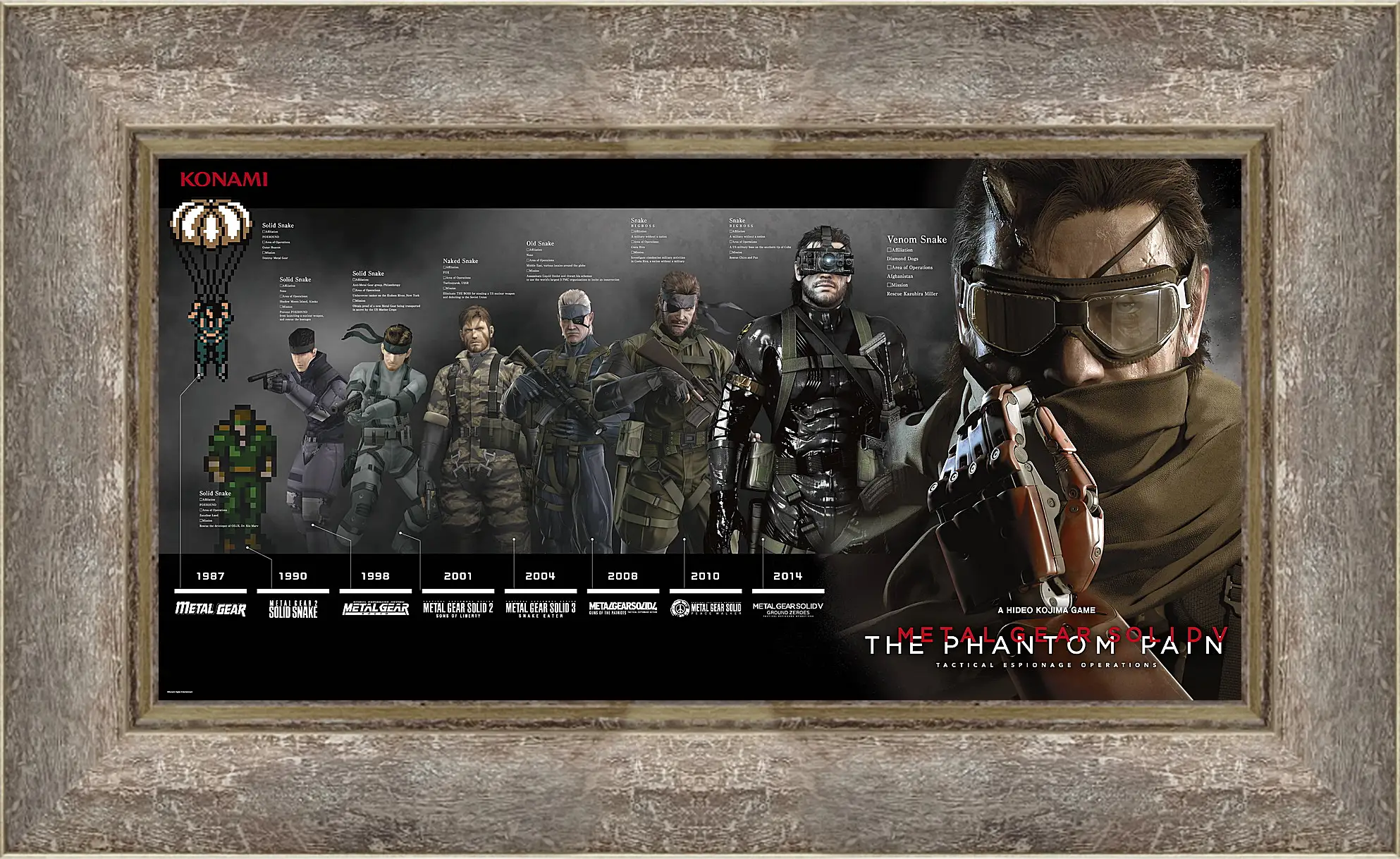 Картина в раме - Metal Gear Solid V: The Phantom Pain
