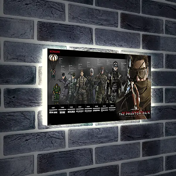 Лайтбокс световая панель - Metal Gear Solid V: The Phantom Pain
