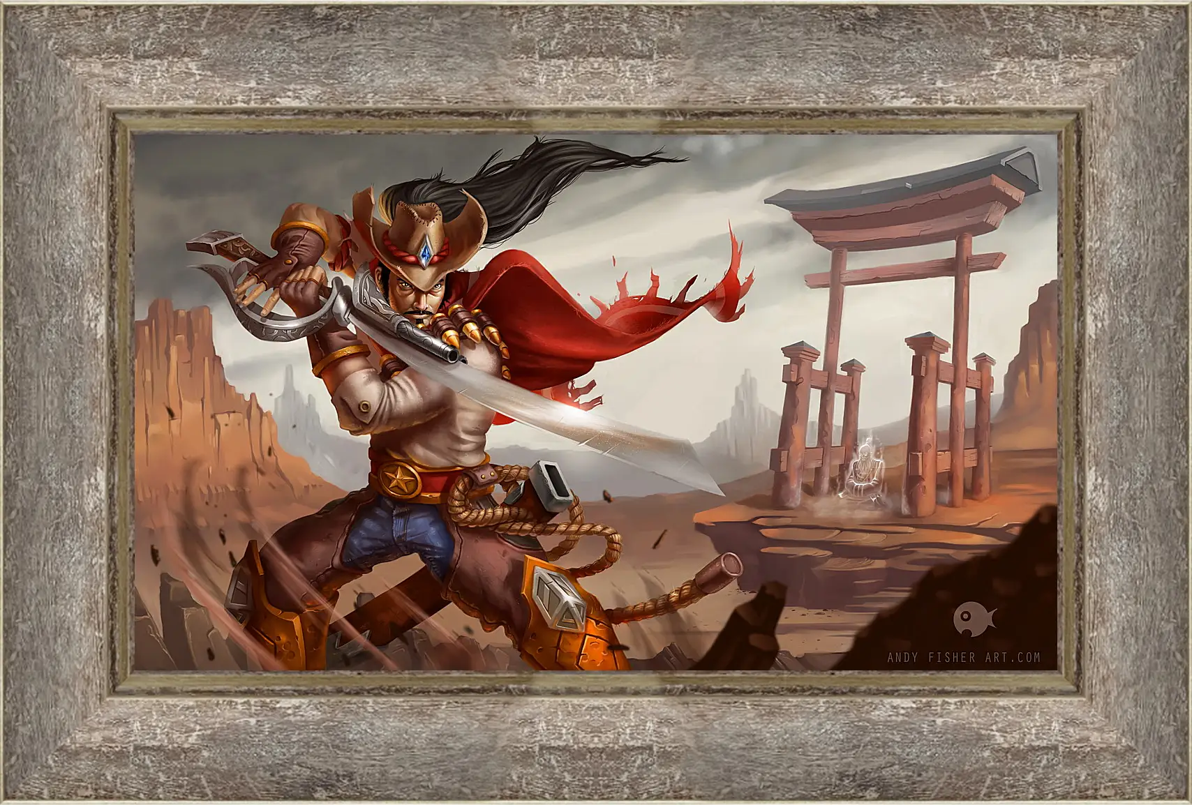 Картина в раме - League Of Legends
