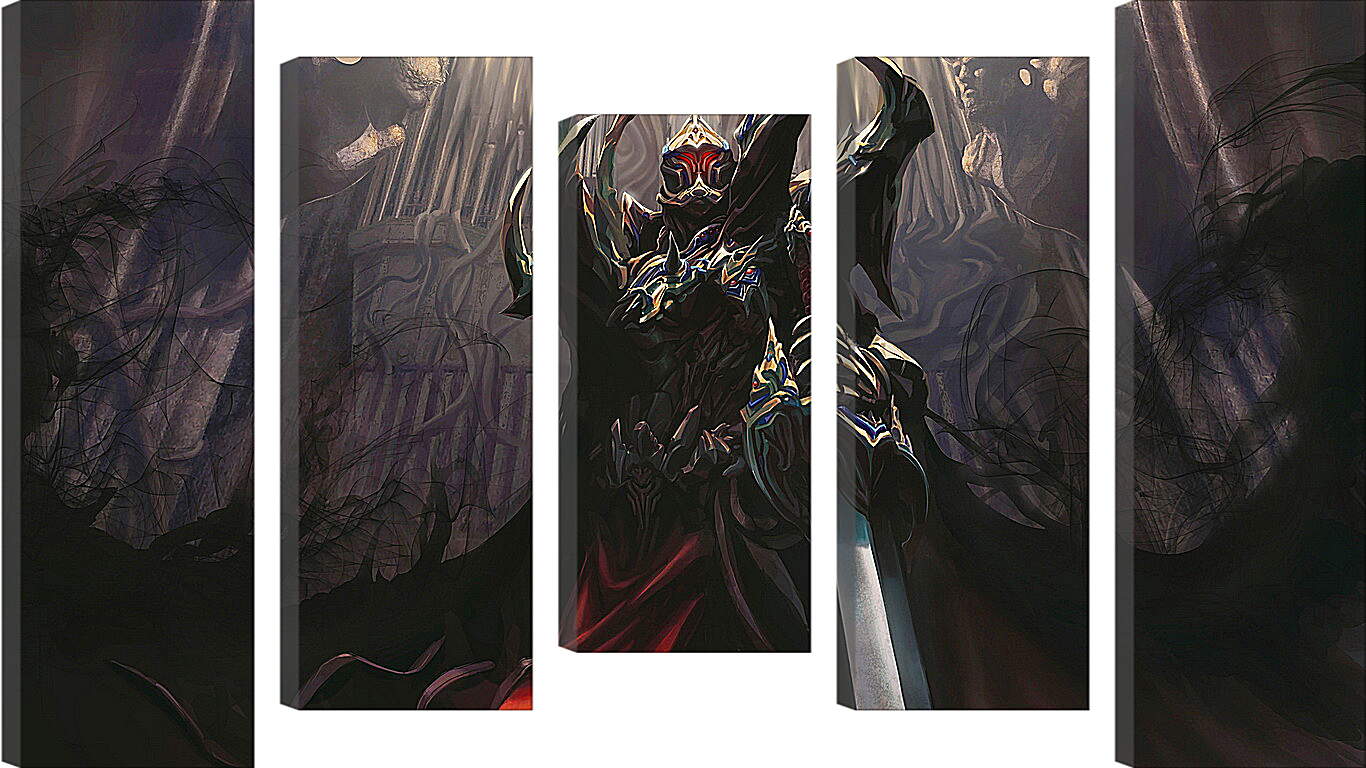 Модульная картина - Demon Sword
