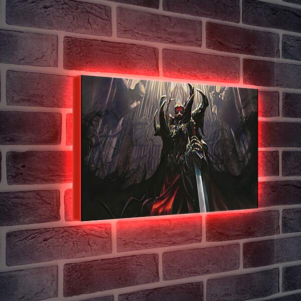 Лайтбокс световая панель - Demon Sword
