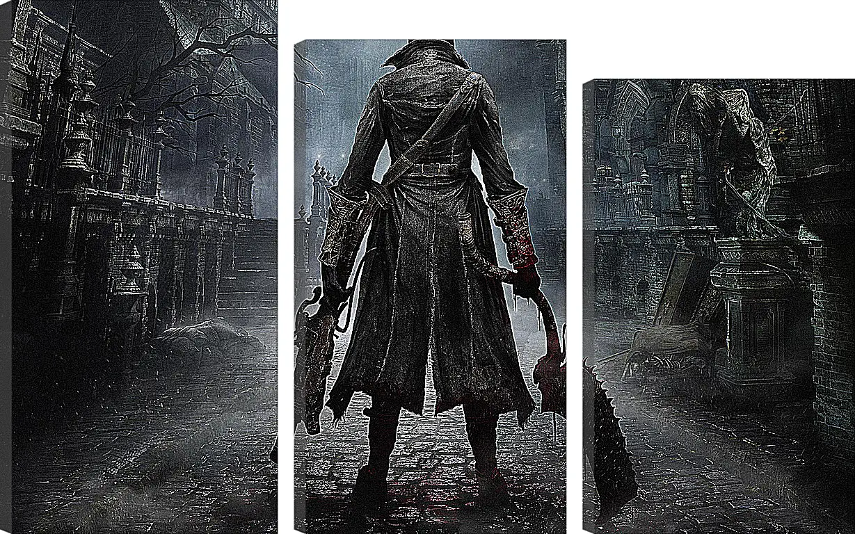 Модульная картина - Bloodborne
