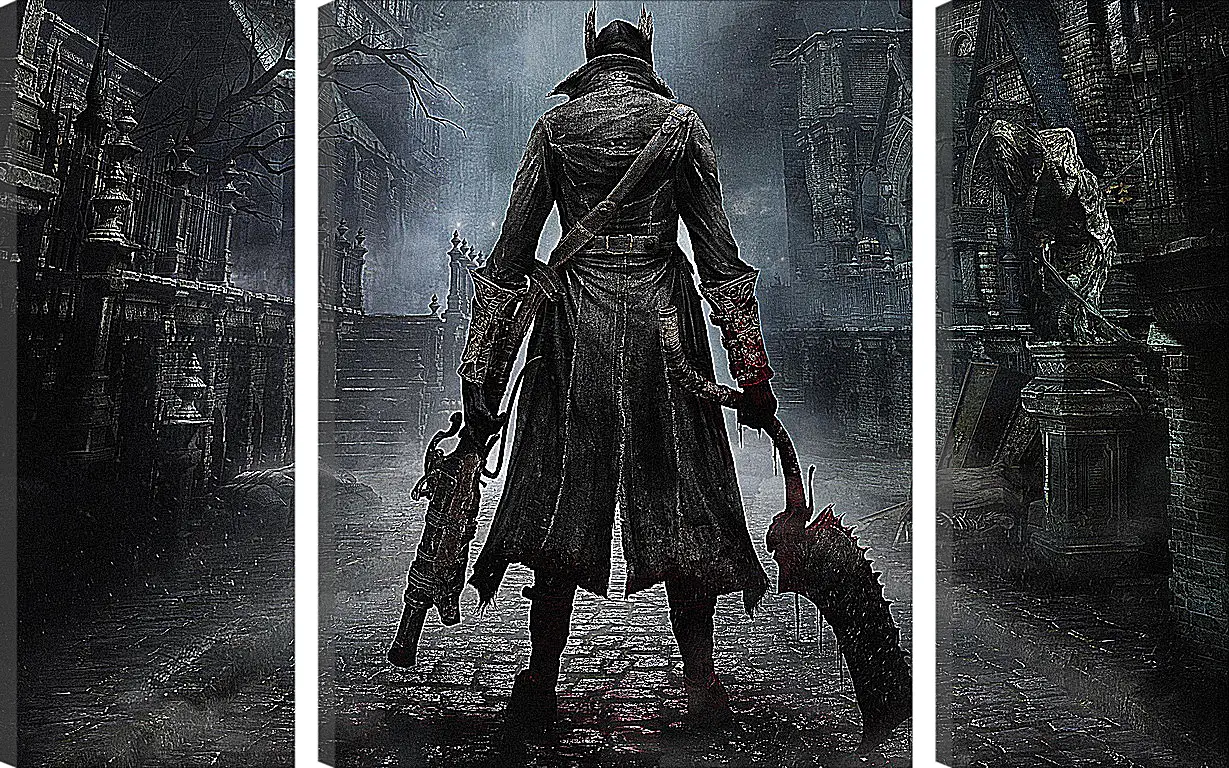 Модульная картина - Bloodborne
