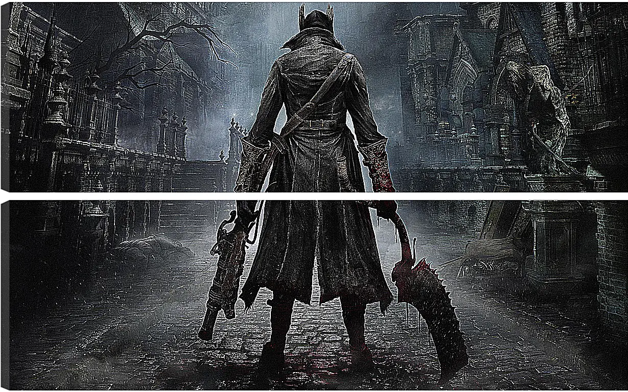 Модульная картина - Bloodborne
