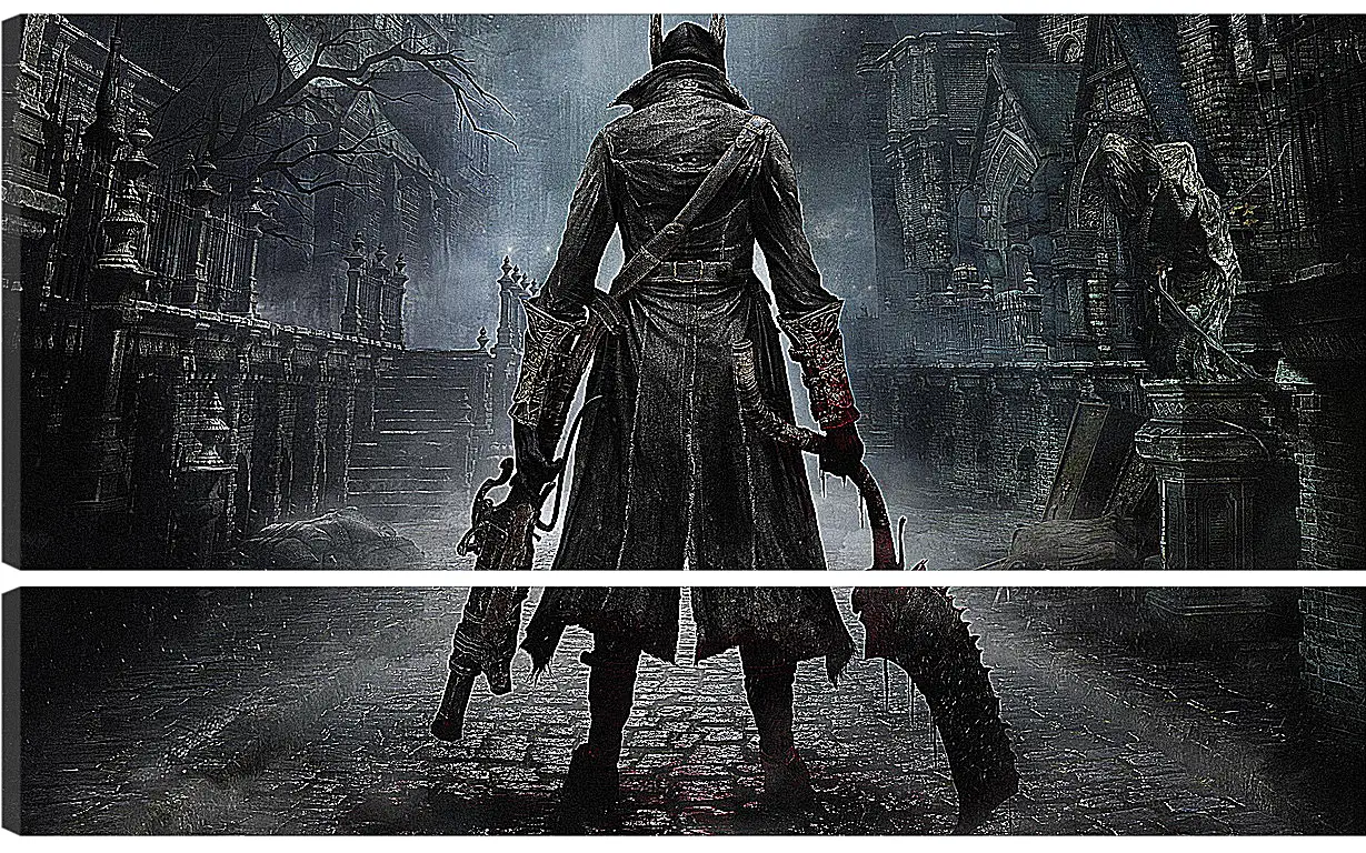 Модульная картина - Bloodborne
