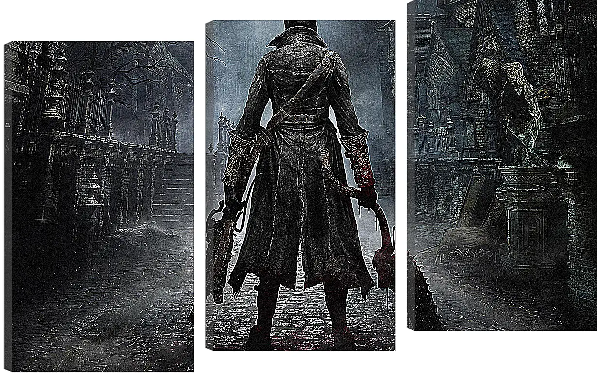 Модульная картина - Bloodborne
