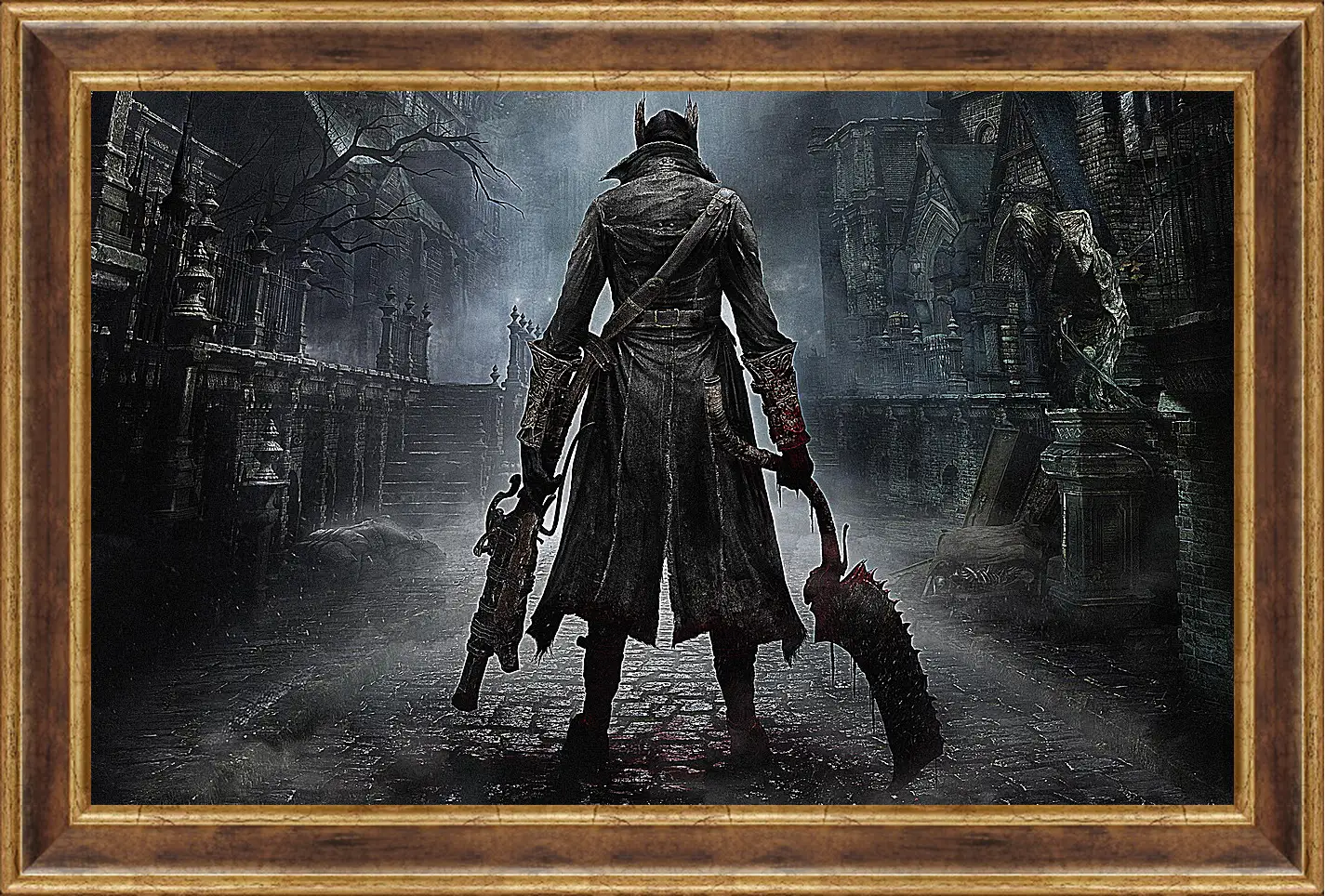 Картина в раме - Bloodborne
