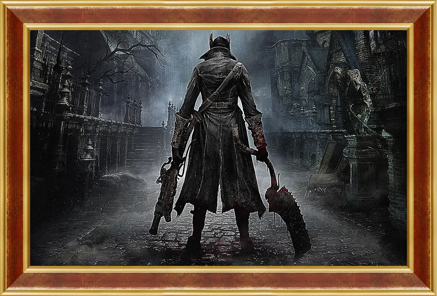 Картина в раме - Bloodborne
