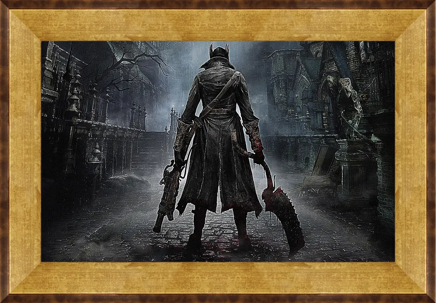 Картина в раме - Bloodborne
