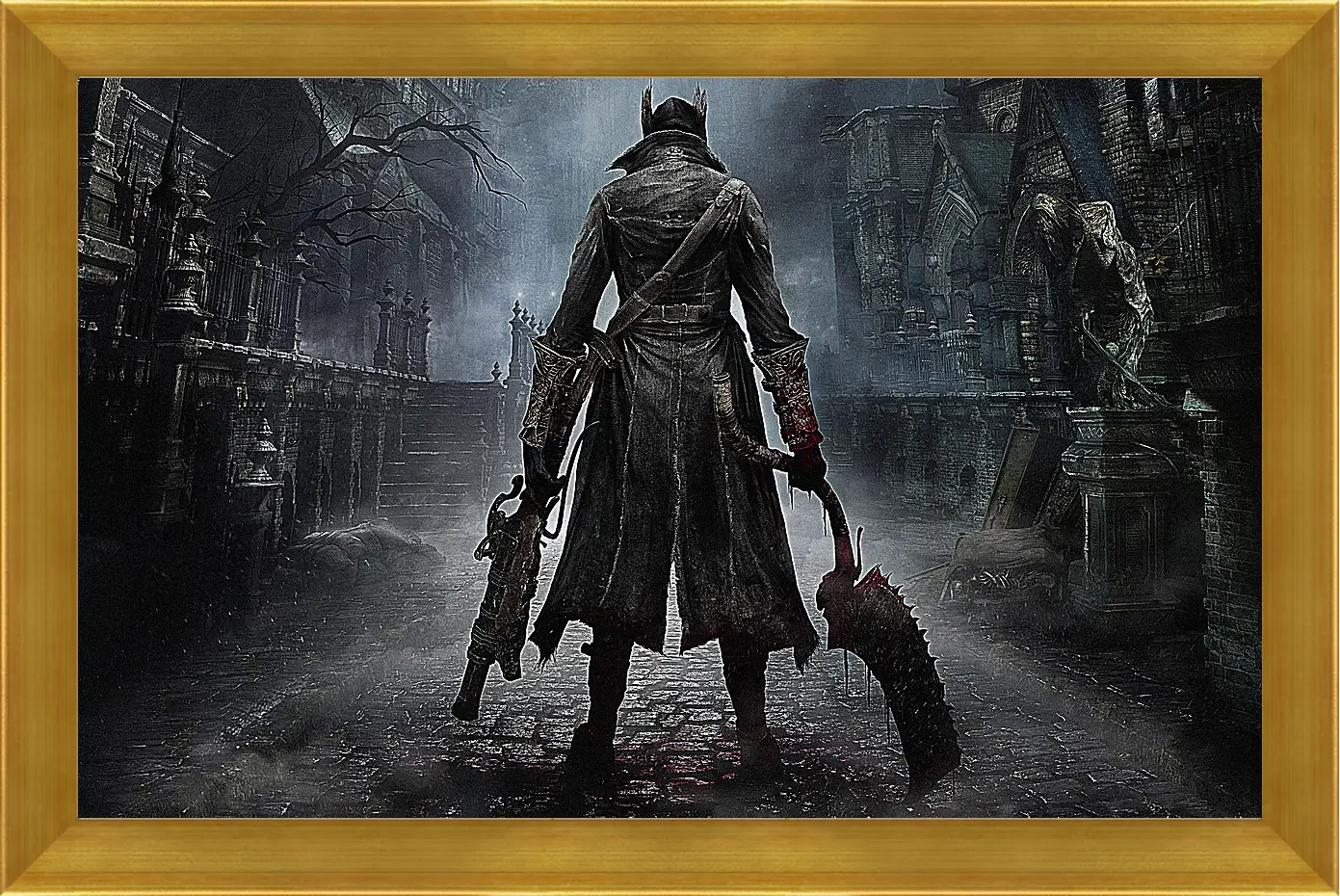 Картина в раме - Bloodborne
