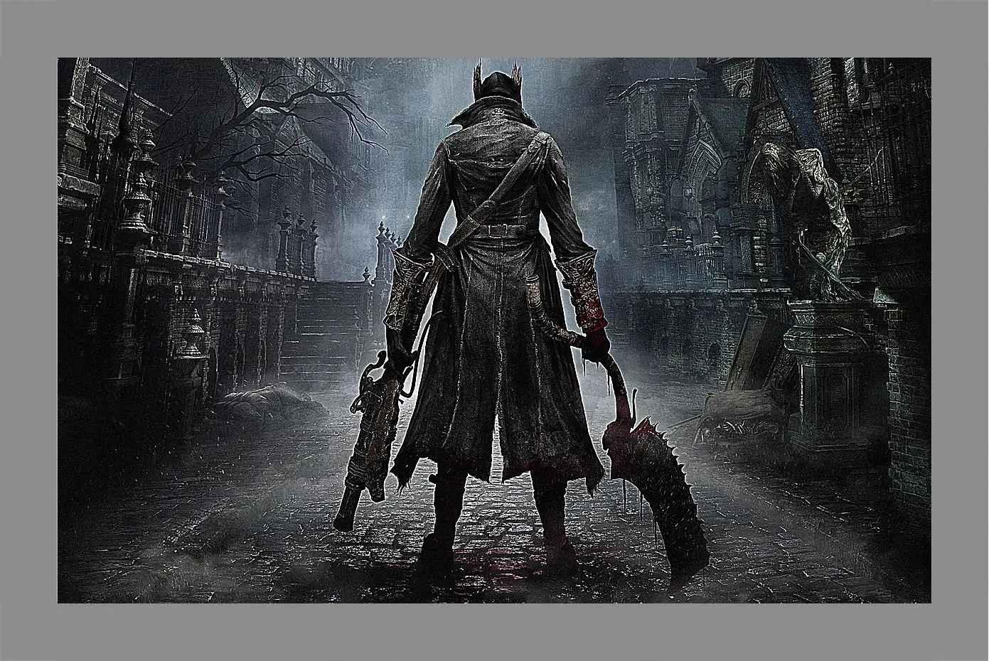 Картина в раме - Bloodborne
