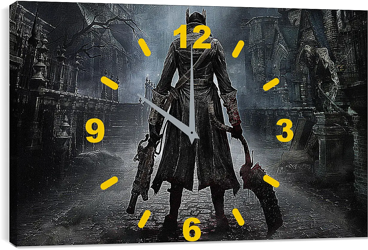 Часы картина - Bloodborne
