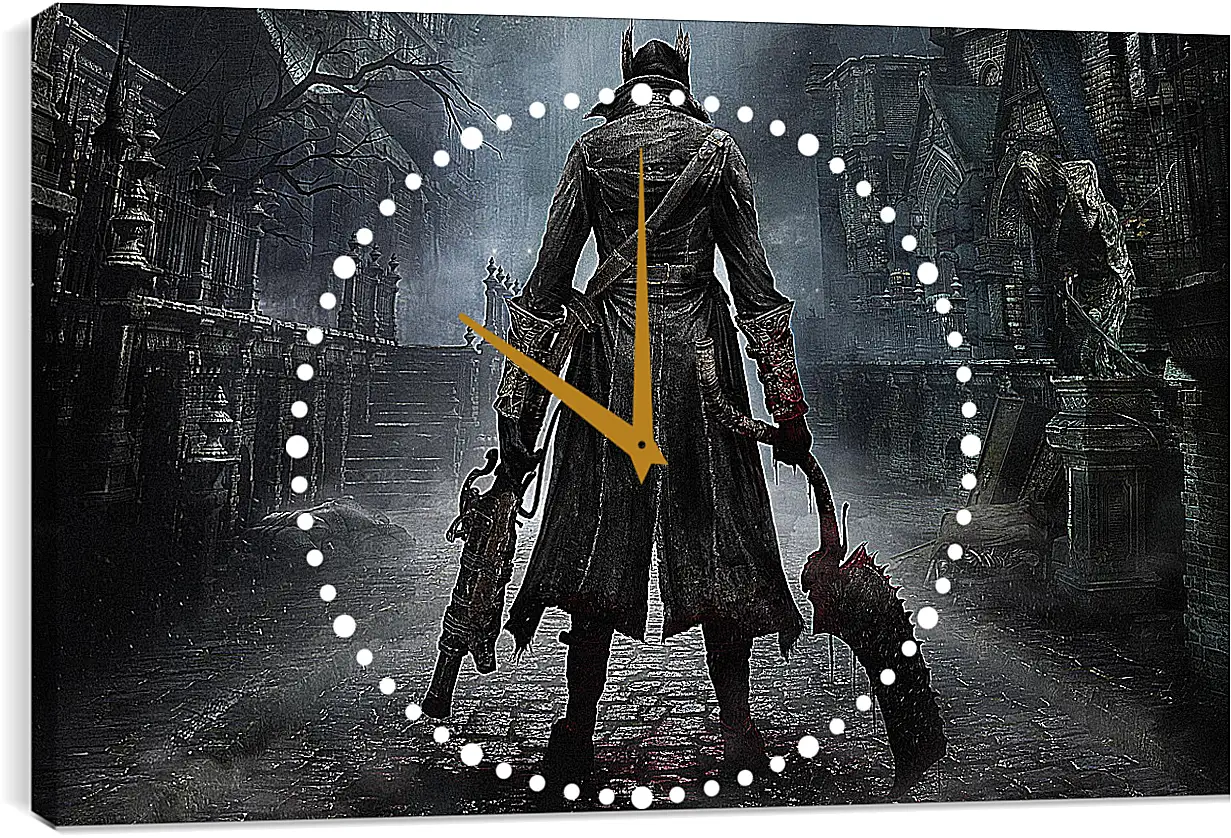 Часы картина - Bloodborne
