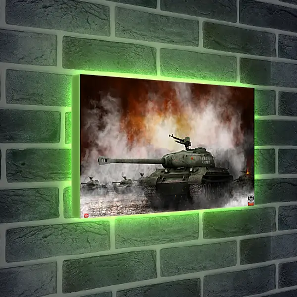 Лайтбокс световая панель - World Of Tanks