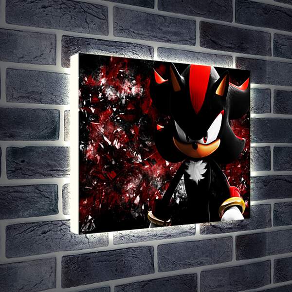 Лайтбокс световая панель - Sonic The Hedgehog