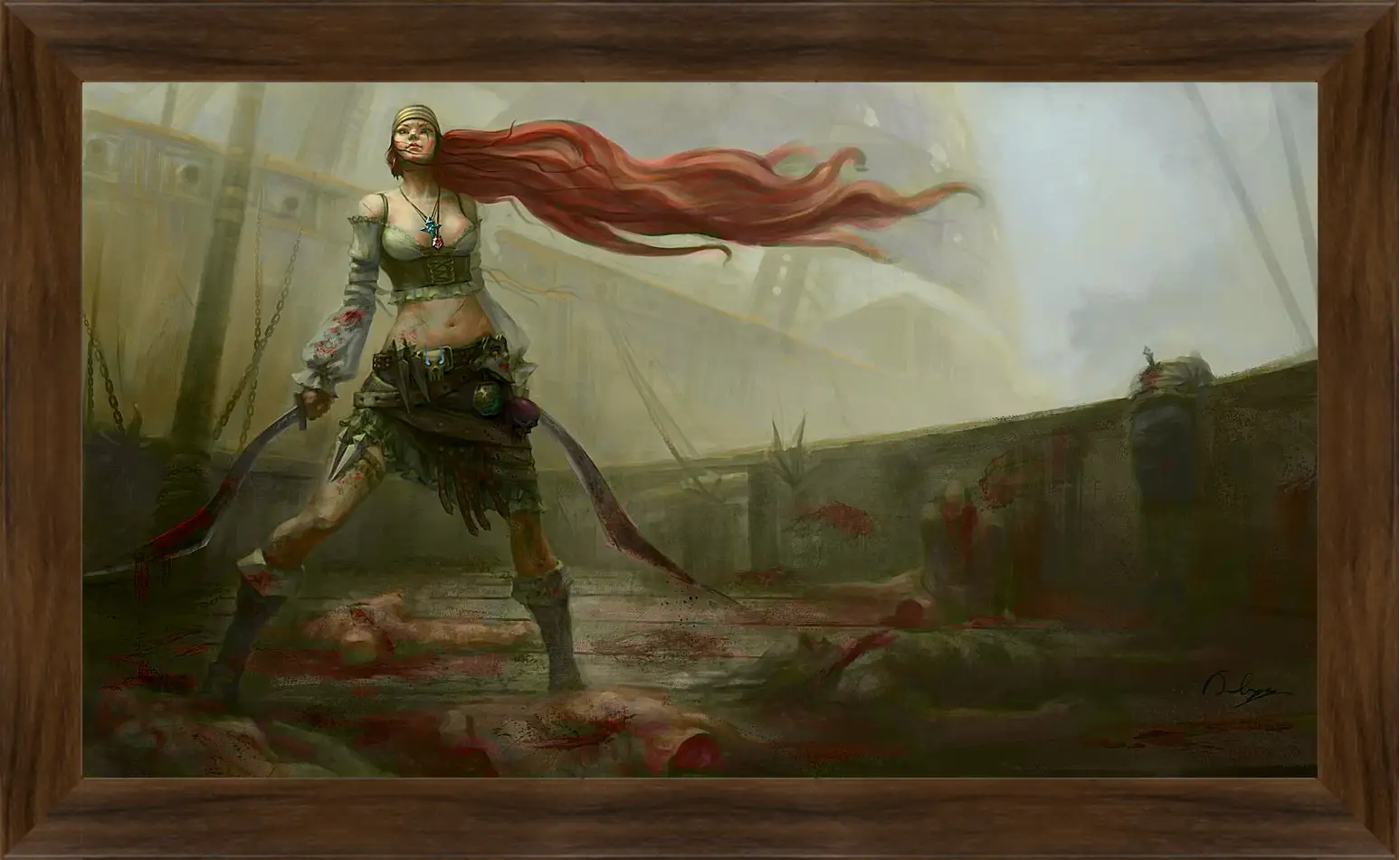 Картина в раме - League Of Legends
