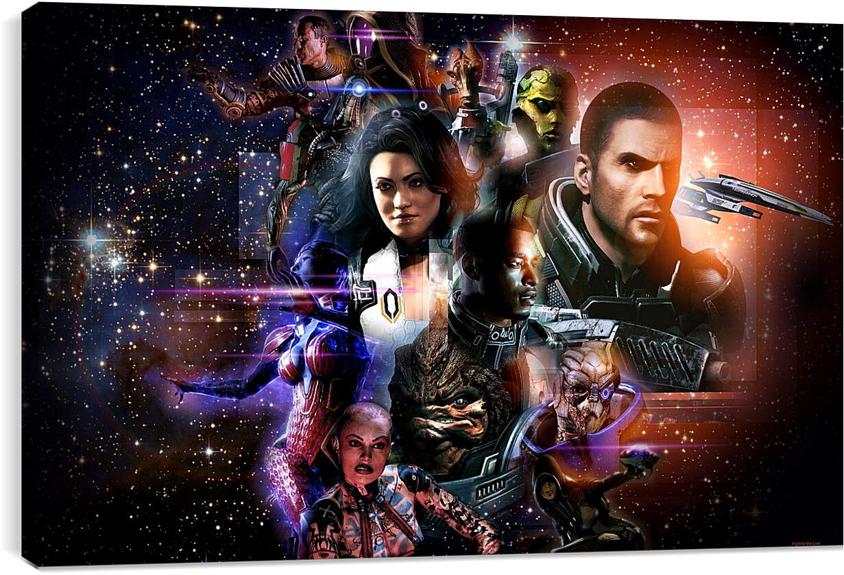 Постер и плакат - Mass Effect 2
